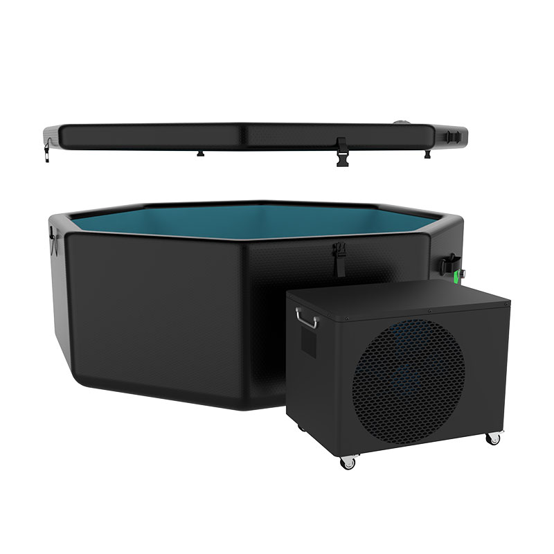 추운 요법을위한 팔각형 얼음 플 런지 포드 추운 요법을위한 팔각형 얼음 플 런지 포드