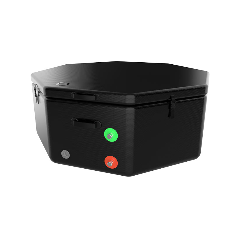 추운 요법을위한 팔각형 얼음 플 런지 포드