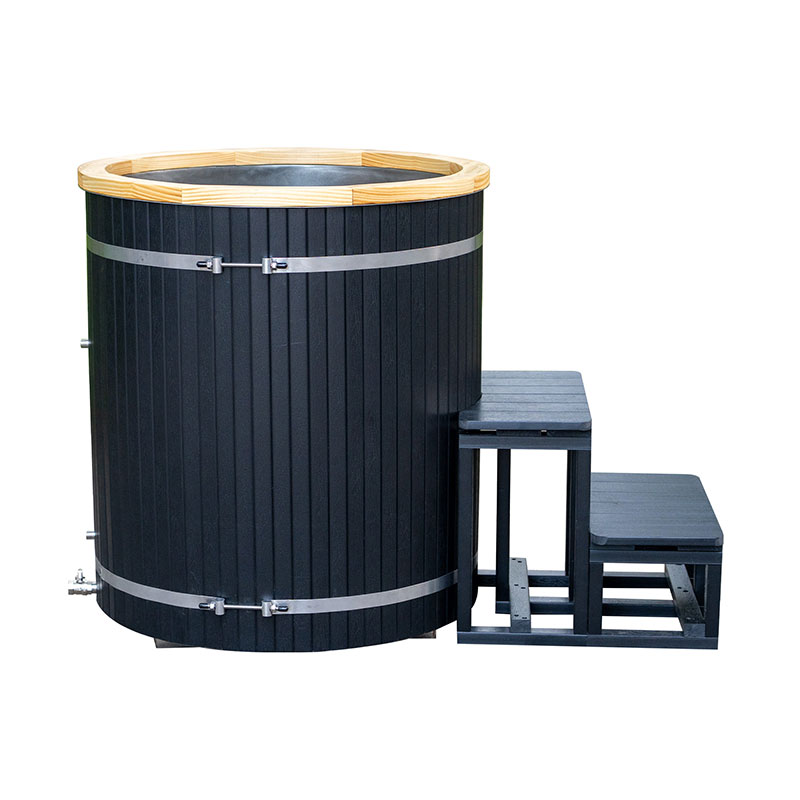 304 스테인레스 스틸 라이너가 포함된 복합 얼음 욕조