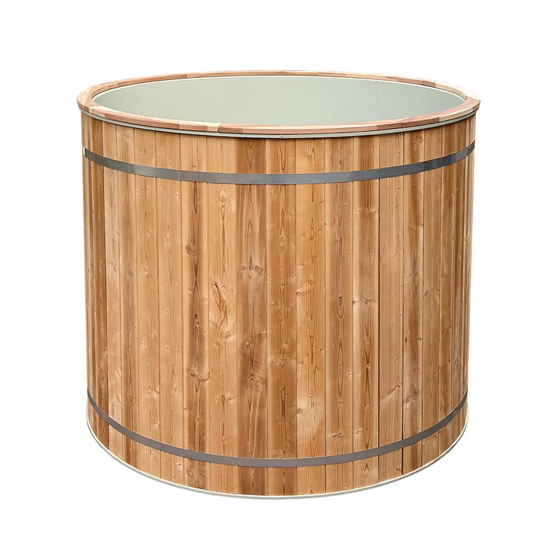 304 스테인레스 스틸 라이너가 포함된 깊은 침수형 냉욕 욕조